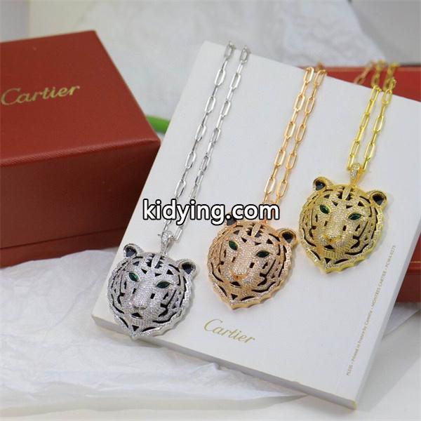 Cartier カルティエ コピー 数量限定 精巧カットデザイン 存在感際立つ ネックレス-0