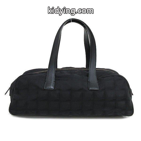 () ニュートラベルライン ミニボストン バッグ A15828 黒 ブラック ナイロン×レザー【ブランドバッグ】 【中古】 netshop :1-240601014919:とーたる - 通販ショッピング-0