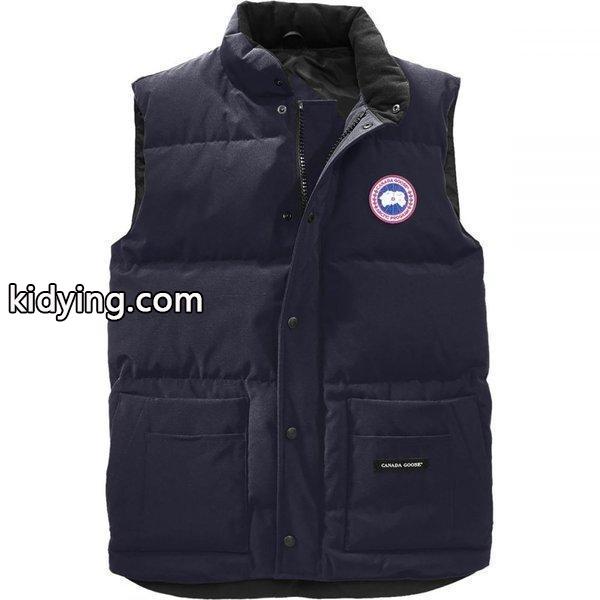 カナダグース メンズ ベスト・ジレ トップス Freestyle Crew Vests Admiral Blue :od2-cdg006s-admbl:フェルマート fermart 3号店 - 通販ショッピング-0