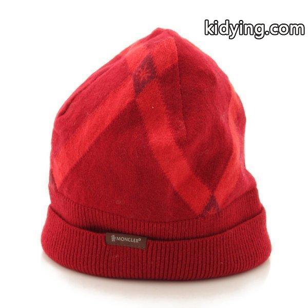 【モンクレール】Moncler　ウール ニット帽 ニットキャップ レッド 【中古】【正規品保証】35662 :35662:wwwretrojp - 通販ショッピング-0