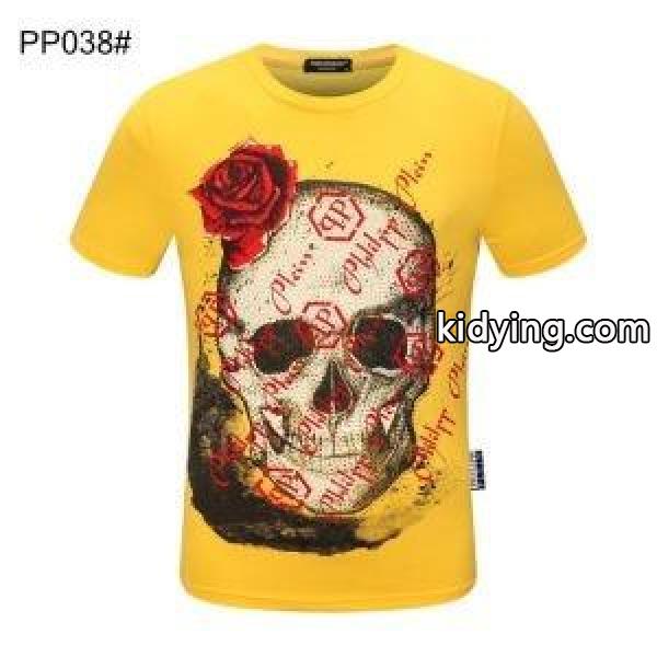 フィリッププレイン コーデに新しさが混在する 多色可選 PHILIPP PLEIN シックスタイリングに挑戦 半袖Tシャツ_フィリッププレイン PHILIPP PLEIN_ブランド コピー 激安(日本最大級)-3