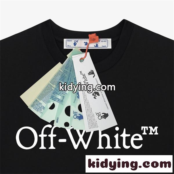 2026新作 ロゴプリント 夏人気 OFF-WHITE オフホワイト コピー 半袖Tシャツ シンプルコーデ おしゃれ定番-4