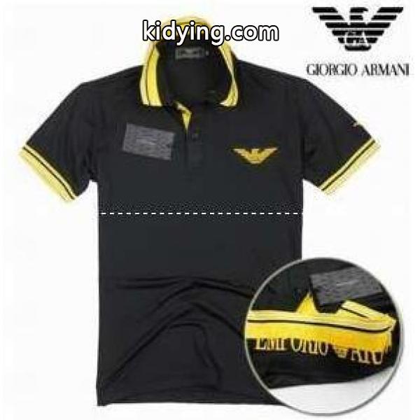 めちゃくちゃお得のアルマーニ コピー、Armaniのフィット感が良い男性Vネット半袖Tシャツ_アルマーニ ARMANI_ブランド コピー 激安(日本最大級)-2