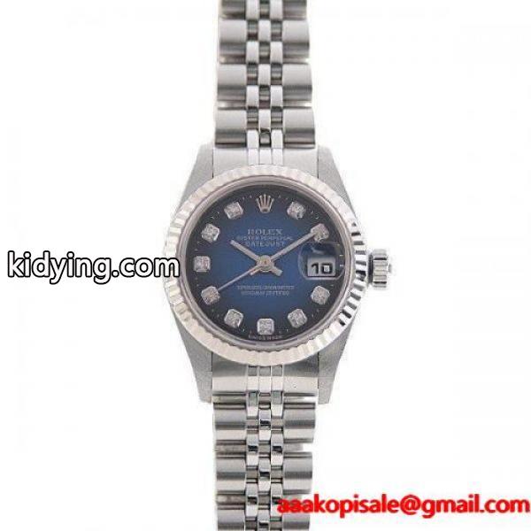 ロレックス/ROLEX/SS×750WG/79174G/デイトジャスト/A番/ブルーグラデーション/10Pダイヤ/OH・P済/A級品【中古】 :48078:BrandMax - 通販ショッピング-0
