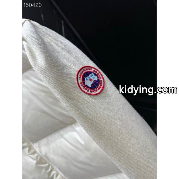 2025秋冬 ホワイト 柔美ニットダウンジャケット コピー カナダグース Canada Goose-2