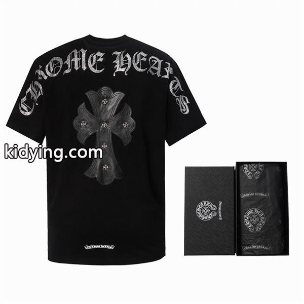 クロムハーツ CHROME HEARTS オシャレな軽やかさで魅力 半袖Tシャツ おしゃれの「主役」になる_ブランド コピー 激安(日本最大級)-0