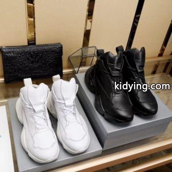 安心の品質いい プラダ PRADA ブランド新作2018 ハイトップシューズ 激安通販限定商品 2色可選_スニーカー、靴_メンズファッション_スーパーコピーブランド激安通販 専門店-0