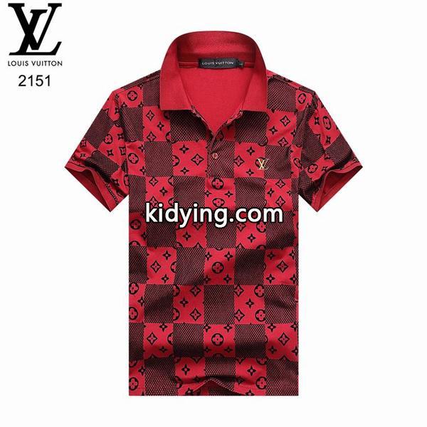 人気商品登場LOUIS VUITTONｔシャツコピーヴィトンスーパーコピーメンズポロシャツ三つ色可選択ロゴ-0