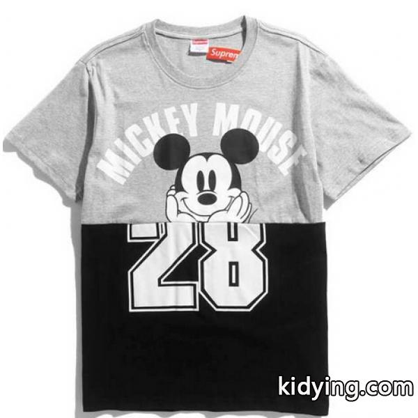 SUPREME シュプリーム コピー品激安 半袖Tシャツ 2色可選 カップルペアルック_半袖Tシャツ_メンズファッション_スーパーコピーブランド激安通販 専門店-0