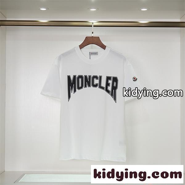 2026新作 急上昇 半袖Tシャツ MONCLER モンクレール コピー クルーネック 柔軟生地 ストリート-1
