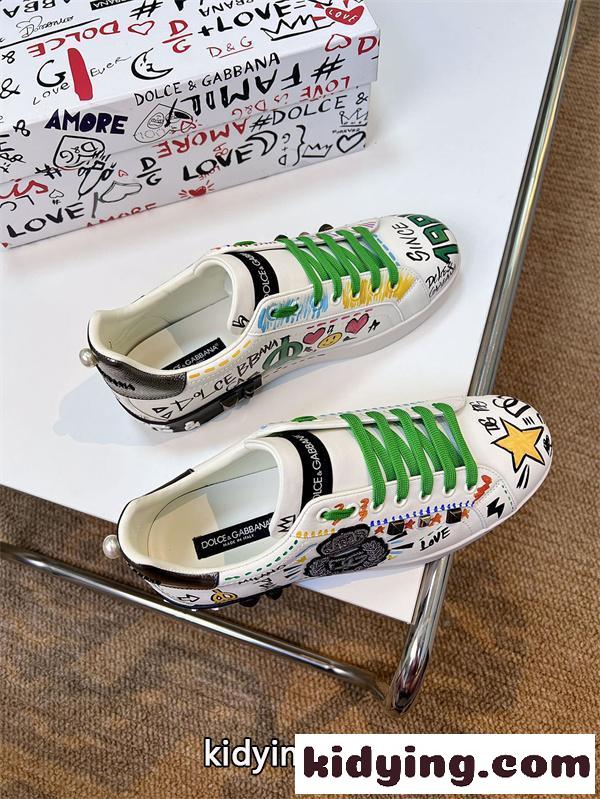 スタイルアップ効果 2026春夏ドルチェ＆ガッバーナスニーカー コピー Dolce&Gabbana  人気激安(日本最大級)-4