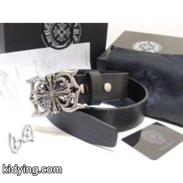 期限限定の黒 本革 Chrome Hearts クロムハーツ 3PC ローラー 15 男性ベルト_CHROME HEARTS クロムハーツ_ブランド コピー 激安(日本最大級)-0