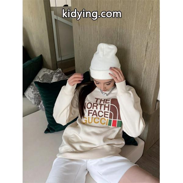 ノースフェイス スーパーコピー パーカー GUCCIコラボ風 トレンド カジュアル 上品 THE NORTH FACE-0