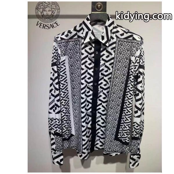 秋冬の色味が叶える華やかコーデ VERSACE 寒い季節の王道アイテム ヴェルサーチ 秋冬らしいカジュアルな雰囲気を持つ シャツ_ヴェルサーチ VERSACE_ブランド コピー 激安(日本最大級)-0