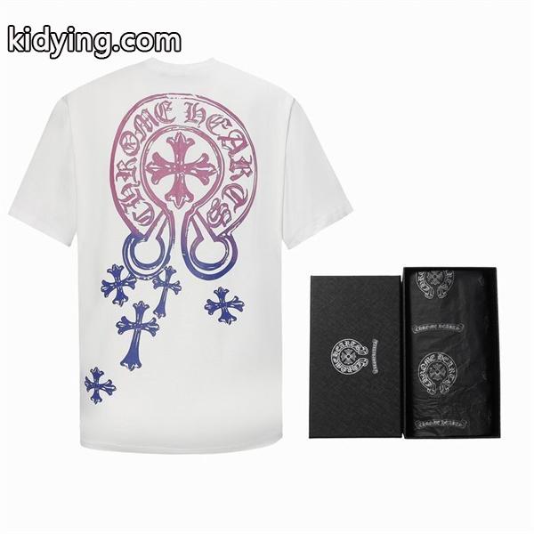 春夏の必需品 クロムハーツ CHROME HEARTS オフィスコーデもシャレ見え 半袖Tシャツ__ブランド コピー 激安(日本最大級)-0