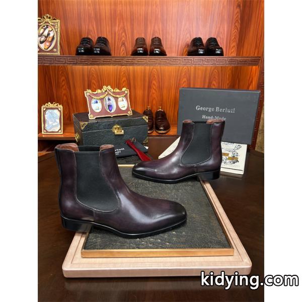Berluti ベルルッティ コピー 洗練 実用的 2026新作 必須 サイドゴアブーツ-8