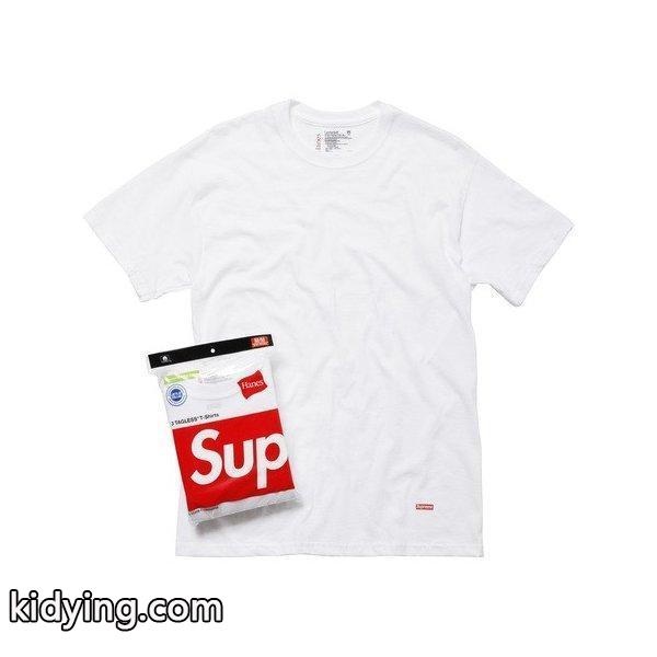 Supreme 2018年春夏 Hanes Tagless Tees Tシャツ ホワイト :sup-item-0223w:fashionplate Yahoo!ショップ - 通販ショッピング-0