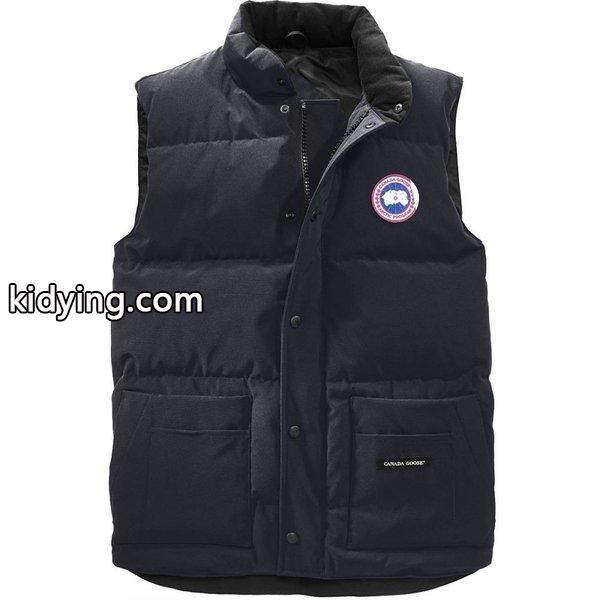 カナダグース メンズ ベスト・ジレ トップス Freestyle Crew Vests Navy :od2-cdg006s-nv:フェルマート fermart 3号店 - 通販ショッピング-0