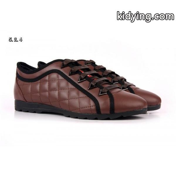 新入荷 2013-14秋冬新作 PRADA プラダ スニーカー 靴 BROWN_スニーカー、靴_メンズファッション_スーパーコピーブランド激安通販 専門店-0