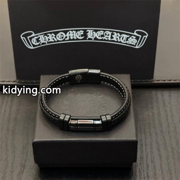 CHROME HEARTS クロムハーツ コピー 2026新作 上質 レザー ブレスレット 注目 トレンド-2