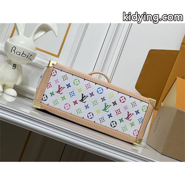 話題 マルチカラーモノグラム LOUIS VUITTON ルイヴィトン コピー トートバッグ 高級感 大容量-5