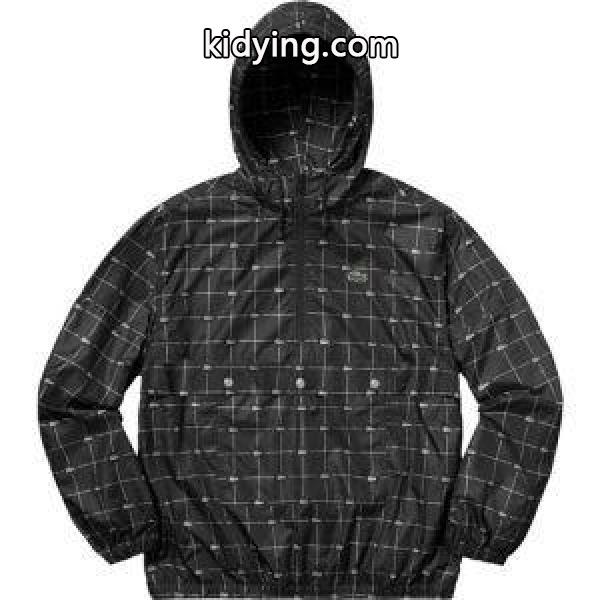 2018年激安最強セール シュプリーム SUPREME ジャケット パーカ セーター コート18SS LACOSTE Reflective Grid Nylon Anorak 4色可選 人気高いアイテム_シュプリーム SUPREME_ブランド コピー 激安(日本最大級)-1
