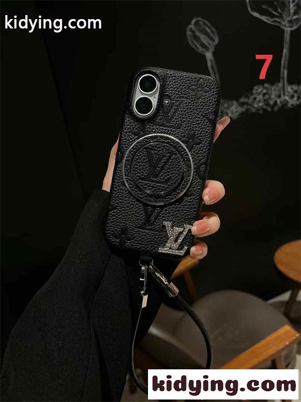 LOUIS VUITTON スマホケース リング付き 高級感デザイン ルイヴィトン コピー 落下防止 おしゃれ-6