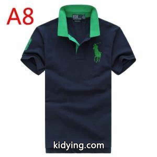 最高品質ポロラルフローレンコピー激安Polo Ralph Laurenビジネス用メンズ半袖ポロtシャツ最安値セール-7