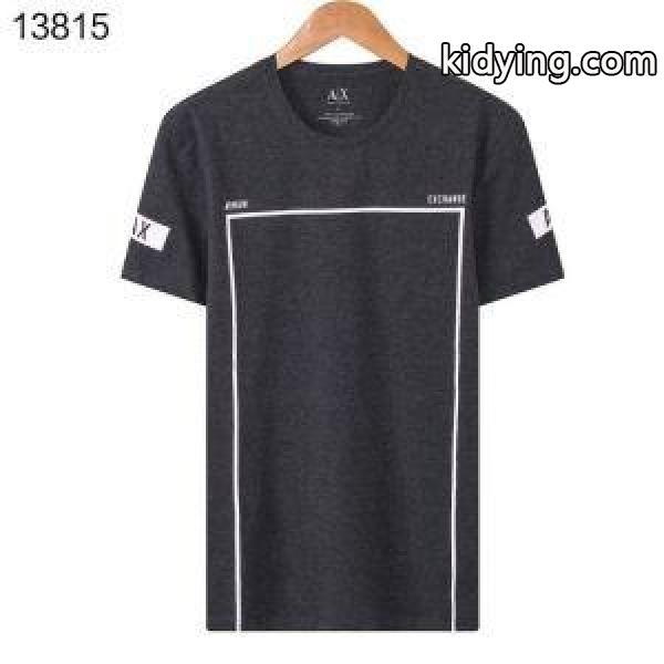 驚きの破格値新作登場大人気トップス定番品ストレッチｔシャツシルバー赤色黒白ARMANIアルマーニ コピー 服-2