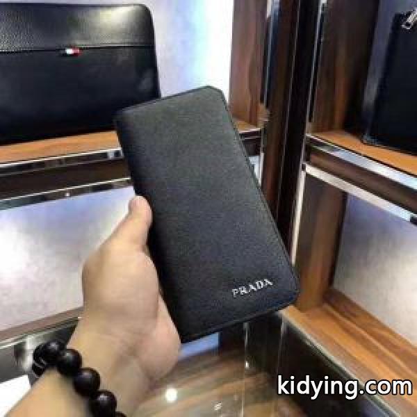 PRADA プラダ 冬季限定販売 二つ折り財布 秋冬セール2018秋冬の定番新品到来!_プラダ メンズ財布_財布 メンズ_スーパーコピーブランド激安通販 専門店-0