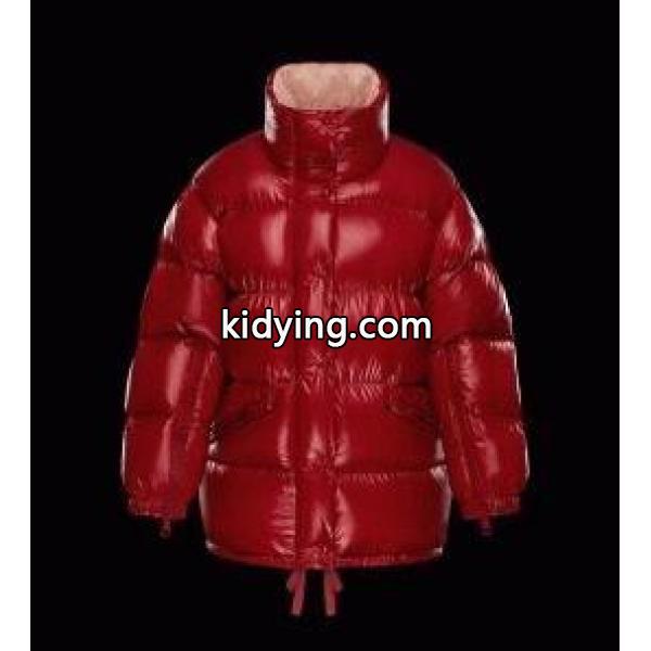 強い個性的なモンクレールレディースダウンジャケットMONCLER CALLIS ダウンアウターレッド-0