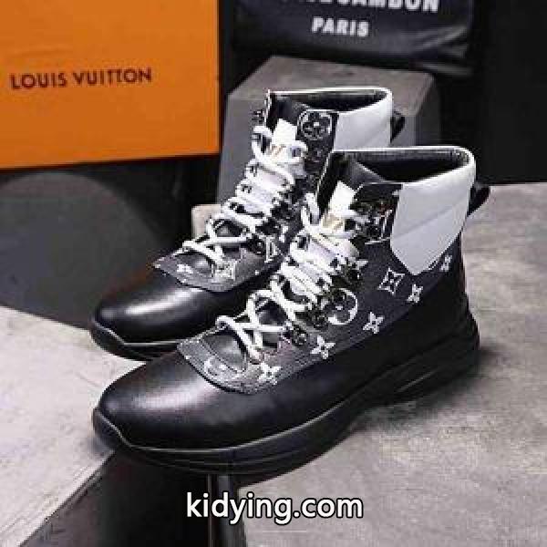 暖かさと軽さを兼ね備えた 2色選択可 ハイトップシューズ オンラインストア 2018最新作 LOUIS VUITTON 好印象_ルイ ヴィトン LOUIS VUITTON_ブランド コピー 激安(日本最大級)-1