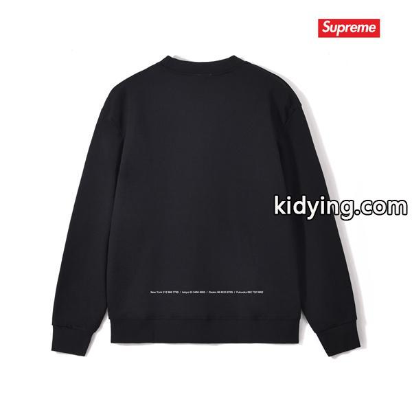 2025秋冬 裏起毛 ホワイト 話題沸騰 フォト SUPREME シュプリーム 偽物 スウェット-1