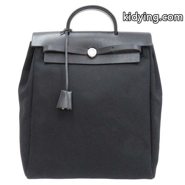 HERMES エルメス アドPM エールバッグ バックパック リュックサック ブラック :86402:つるや質店 - 通販ショッピング-0