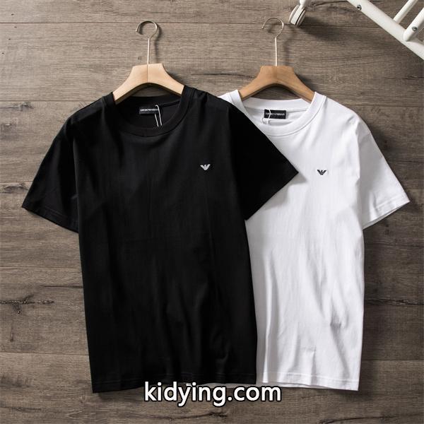 上品性をアップ出来るアルマーニ シャツ メンズ 大販売の黒いArmaniメンズ半袖Tシャツ_アルマーニ ARMANI_ブランド コピー 激安(日本最大級)-0
