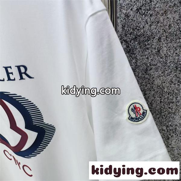 アイコンモチーフ ロゴグラフィック スタイリッシュ MONCLER モンクレール コピー 半袖Tシャツ 注目作-2