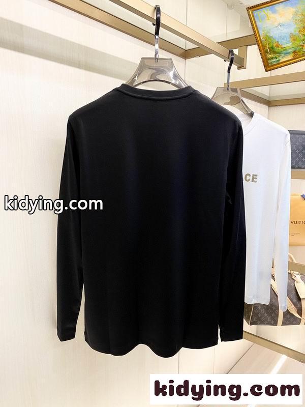 柔らかなフェンディーモンスターカットソー トップス メンズ FENDI 長袖Tシャツコピー丸首 2色可選-3