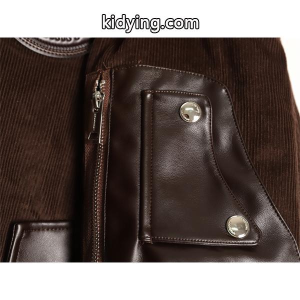 高級ライン 秋冬リッチダウン フーデッド レザー BURBERRY バーバリー スーパーコピー-6