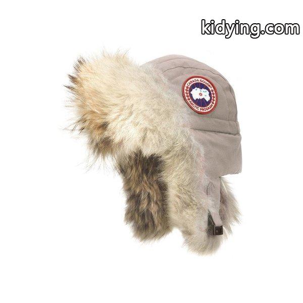 カナダグース レディース 帽子 Aviator Hat with Genuine Coyote Fur Trim Limestone :dp3-5227723-585687:フェルマート エフ fermart ef - 通販ショッピング-0