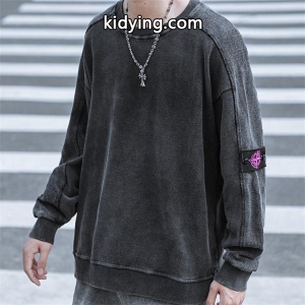 STONE ISLAND ストーンアイランド ロゴ コピー トレーナー-0