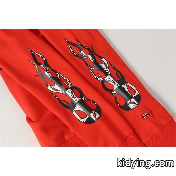 クロムハーツ コピー Chrome Hearts プルオーバーパーカー 話題沸騰！レッド × ブラック おすすめ 冬仕様-5