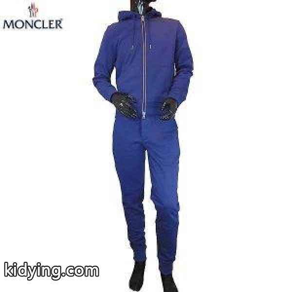 2017春夏新作 モンクレール(MONCLER) メンズ パーカー スウェット セットアップ 上下組 8431500 + 870300 8098U 76A 71S :170227-01:ガッツブランドショップ - 通販ショッピング-0