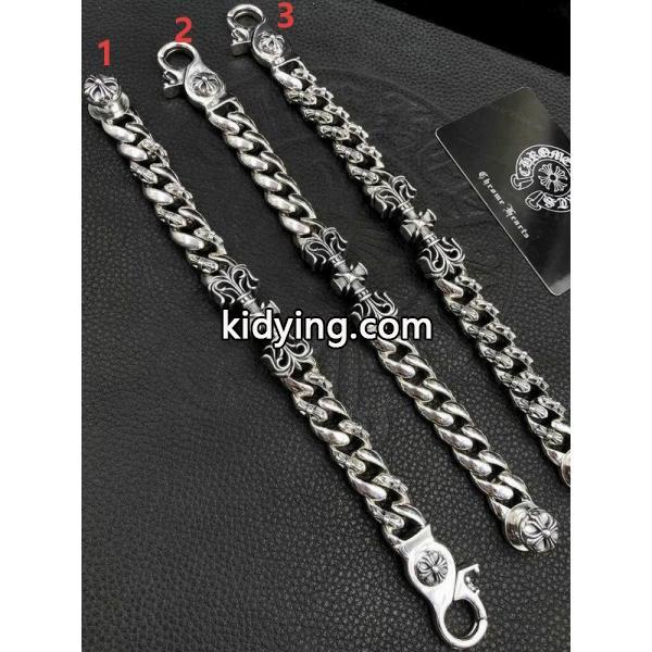 CHROME HEARTS クロムハーツ コピー 2026年新着 限定 クロス ブレスレット 話題 希少-3