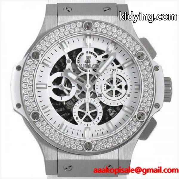 48回払いまで無金利 ウブロ アエロバン オールホワイト ダイヤモンド 311SE2010RW1104JSM12 中古 メンズ 腕時計 :U-311SE2010RW1:GINZA RASIN ヤフー店 - 通販ショッピング-0