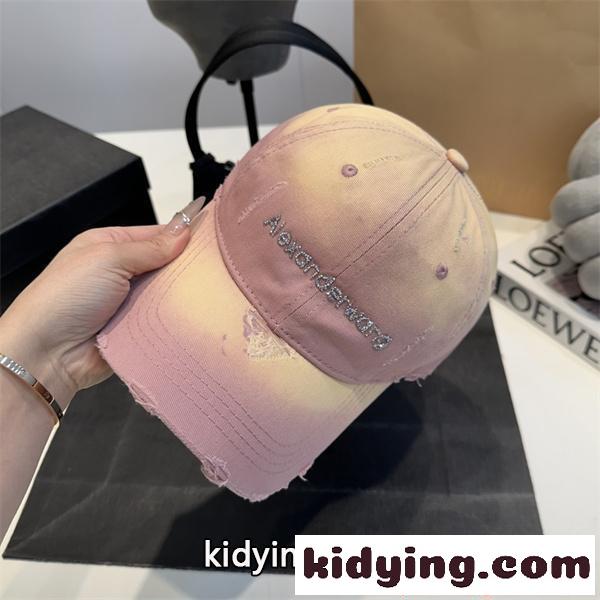 アレキサンダーワン コピー キャップ Alexander wang グラデーションカラー ダメージ 個性派 トレンド小物-4