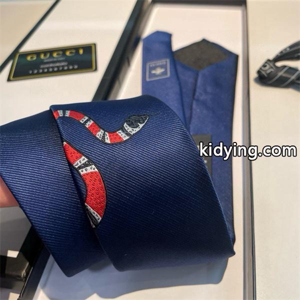 幅7㎝☆グッチネクタイコピーGUCCI 激安通販2026トレンド個性的2色-4