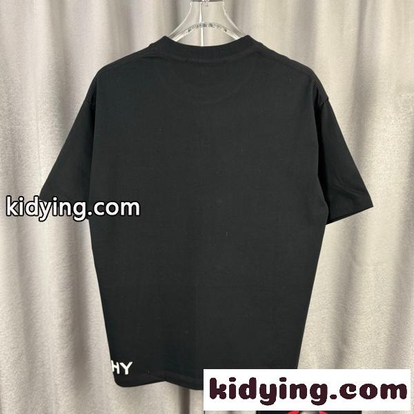 GIVENCHY コピー 2026新作 ミニマルロゴ 半袖カットソー ストリートモード 上質カジュアルTシャツ-8