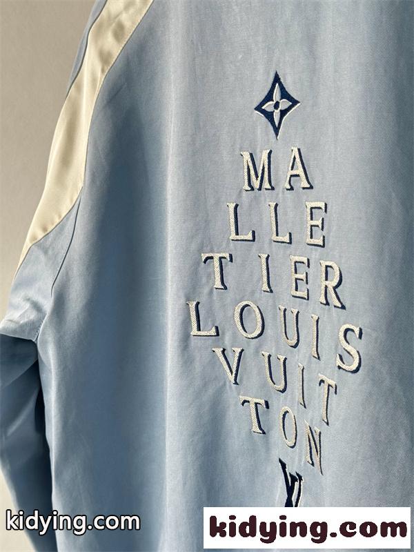1AK6LPシルクミックス スーベニアルイビトンジャケットコピーLOUIS VUITTONエレガントブルゾン-2
