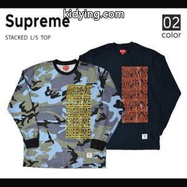 Supreme シュプリーム STACKED L/S TOP TEE Tシャツ 長袖 カットソー SUPREME :sp-1359:buddy-stl - 通販ショッピング-0
