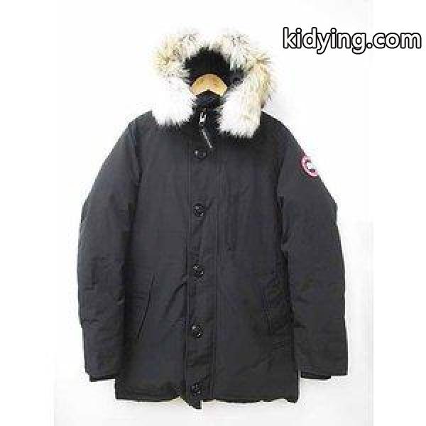 カナダグース CANADA GOOSE 3438JM JASPER PARKA ジャスパー ダウンジャケット 黒ブラック 通販-0